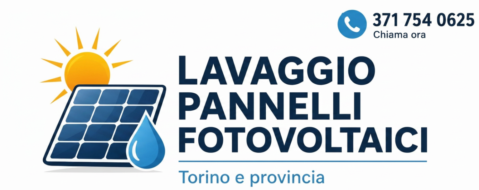 Lavaggio Pannelli Fotovoltaici Torino